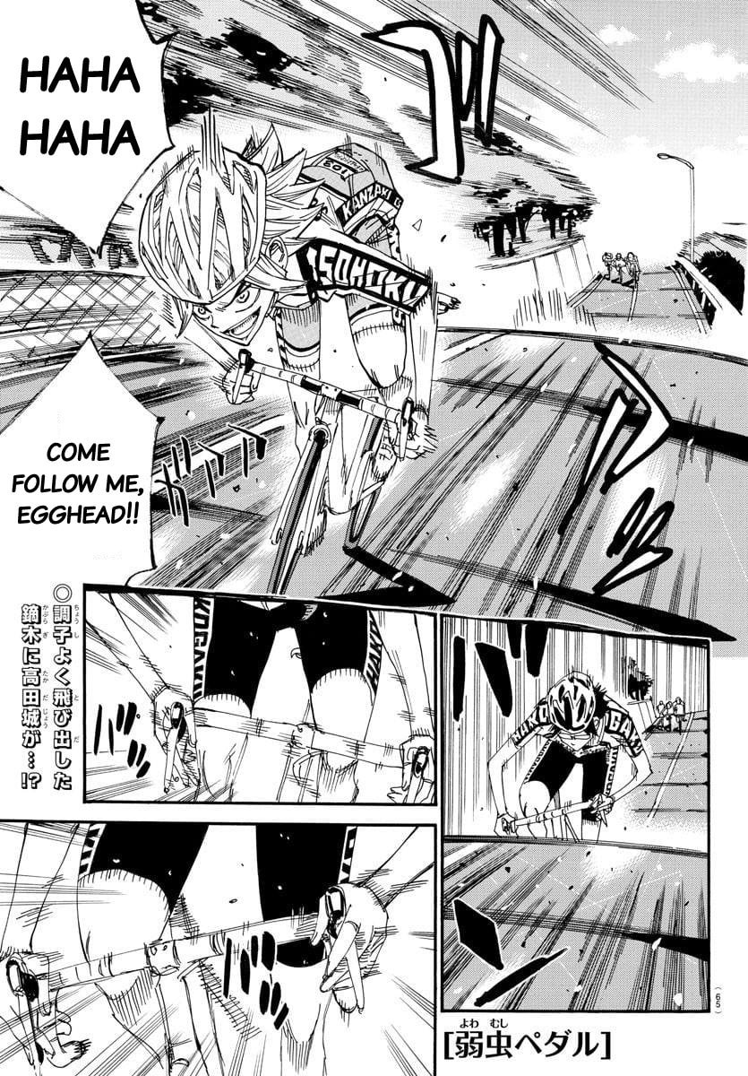 Yowamushi Pedal Chapter 618 page 1 - 