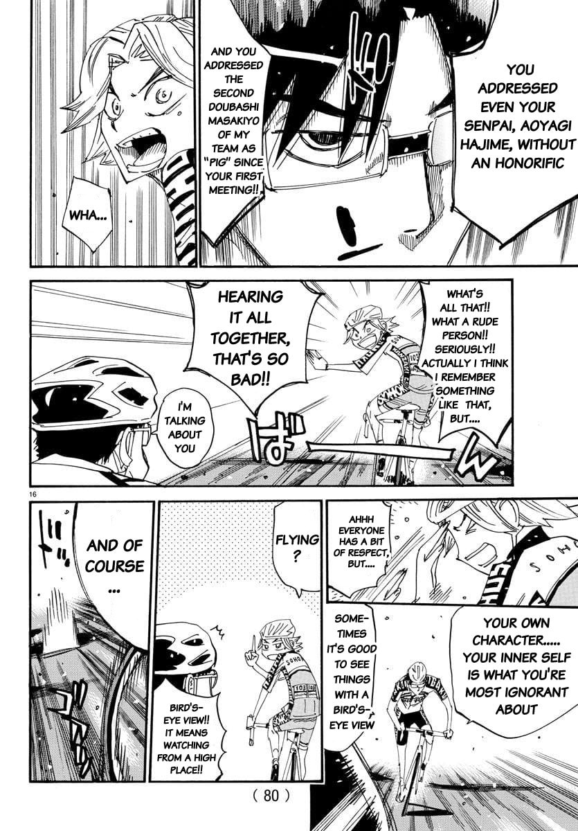 Yowamushi Pedal Chapter 618 page 16 - 