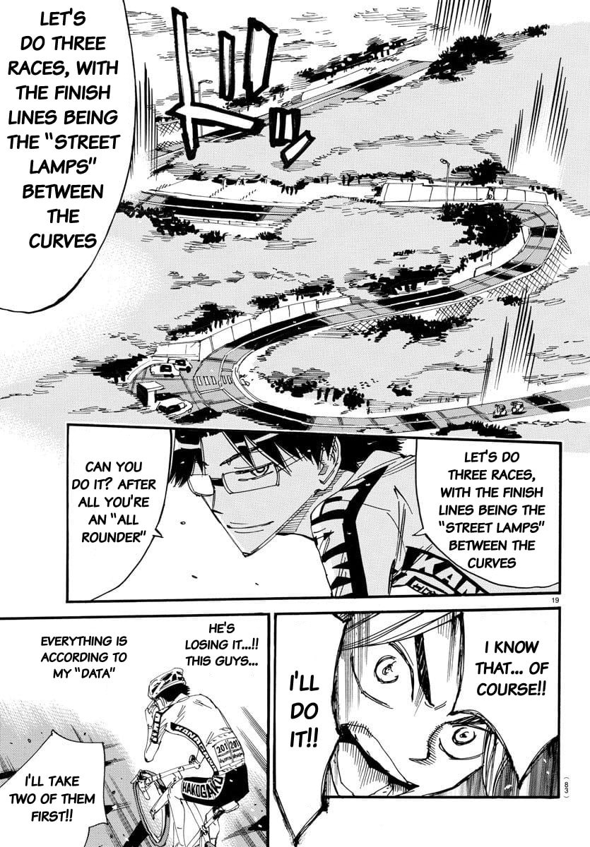 Yowamushi Pedal Chapter 618 page 19 - 