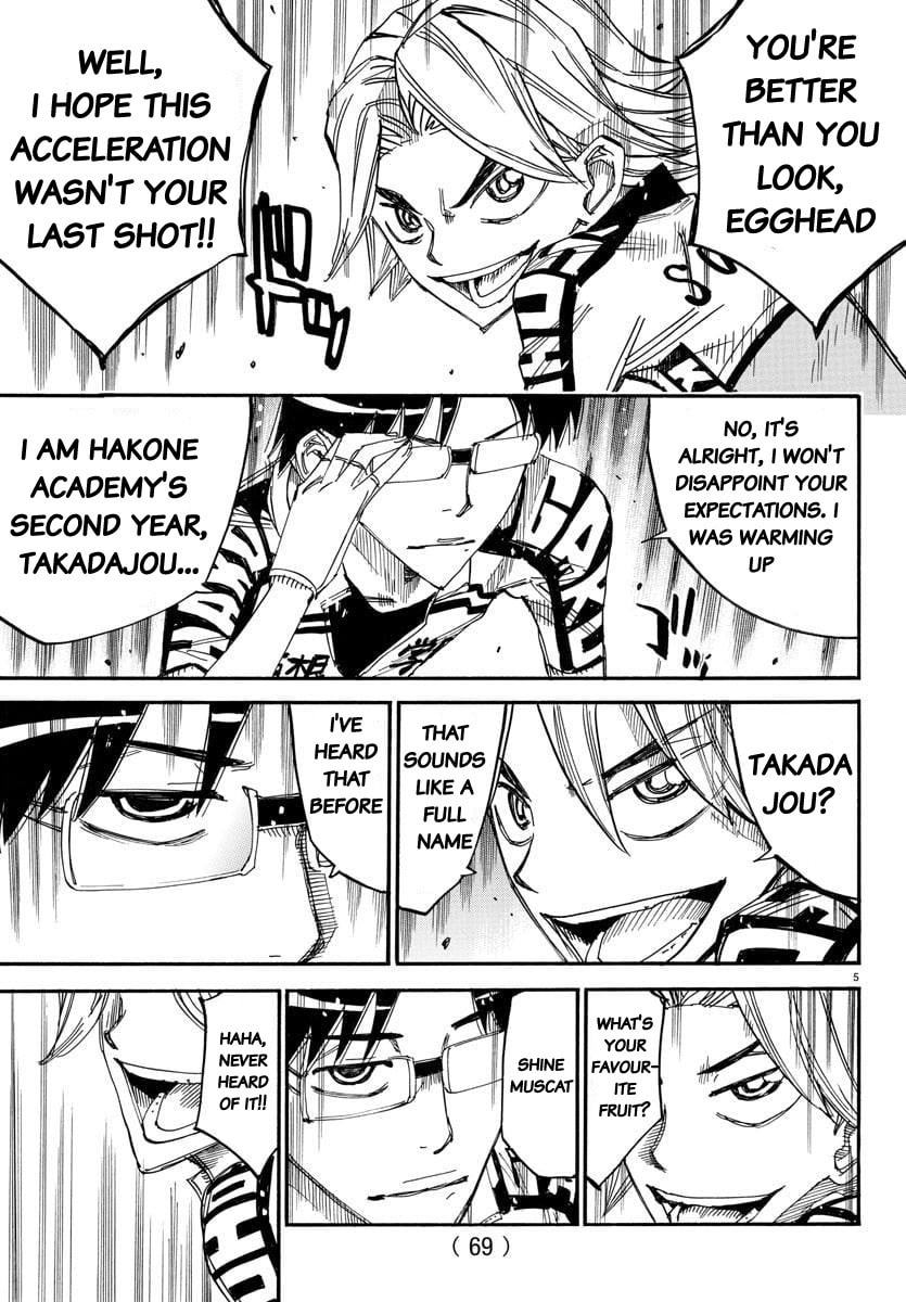 Yowamushi Pedal Chapter 618 page 5 - 