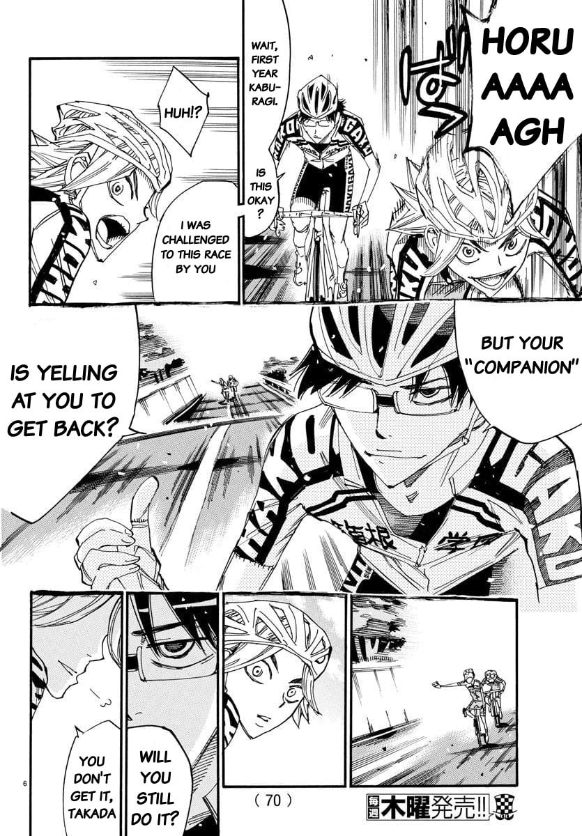 Yowamushi Pedal Chapter 618 page 6 - 