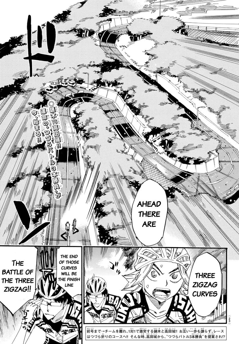 Yowamushi Pedal Chapter 619 page 1 - 