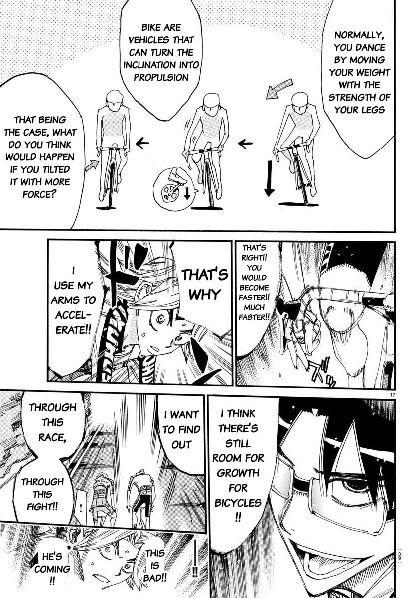 Yowamushi Pedal Chapter 619 page 17 - 