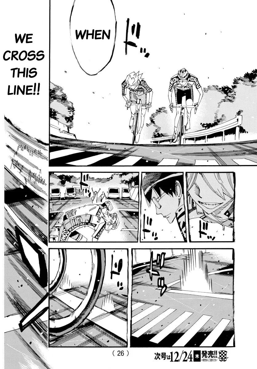 Yowamushi Pedal Chapter 619 page 4 - 