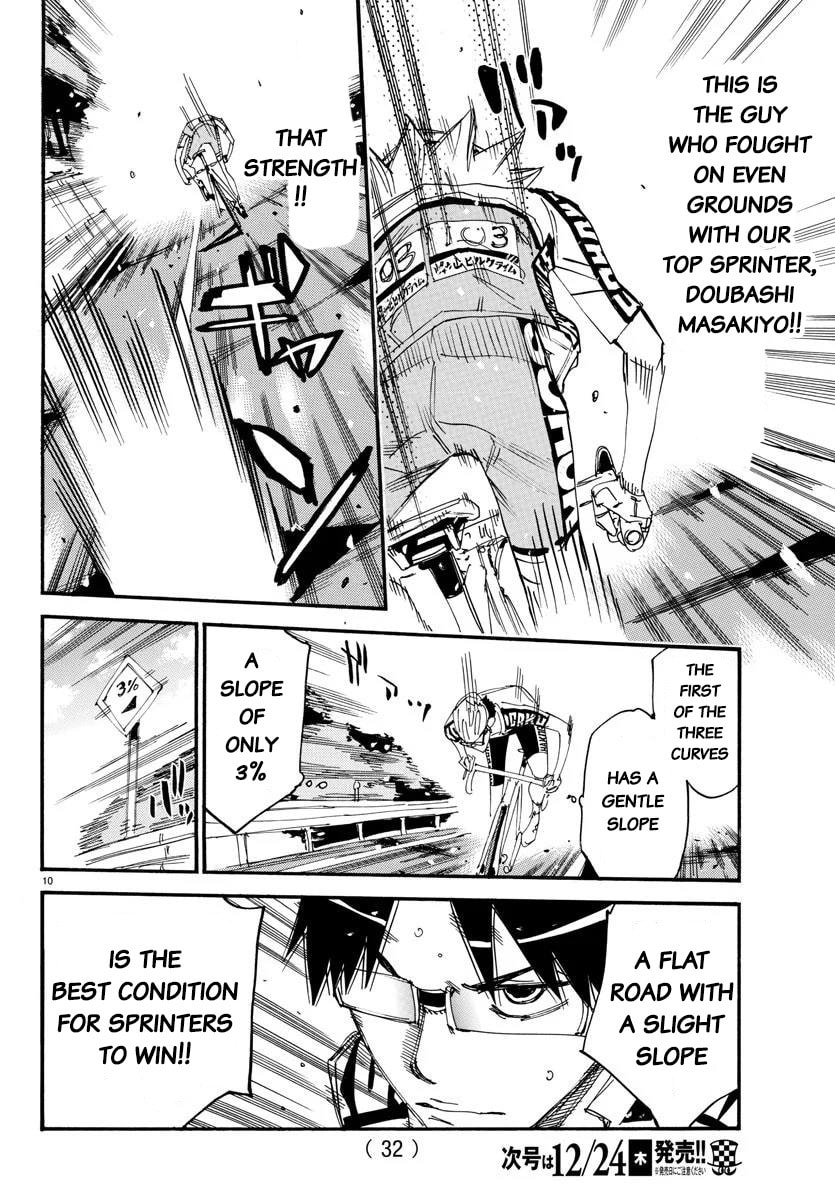 Yowamushi Pedal Chapter 619 page 10 - 