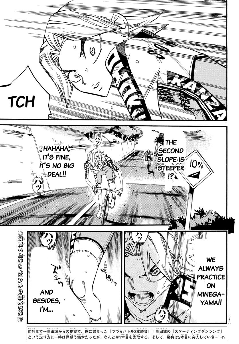 Yowamushi Pedal Chapter 620 page 2 - 
