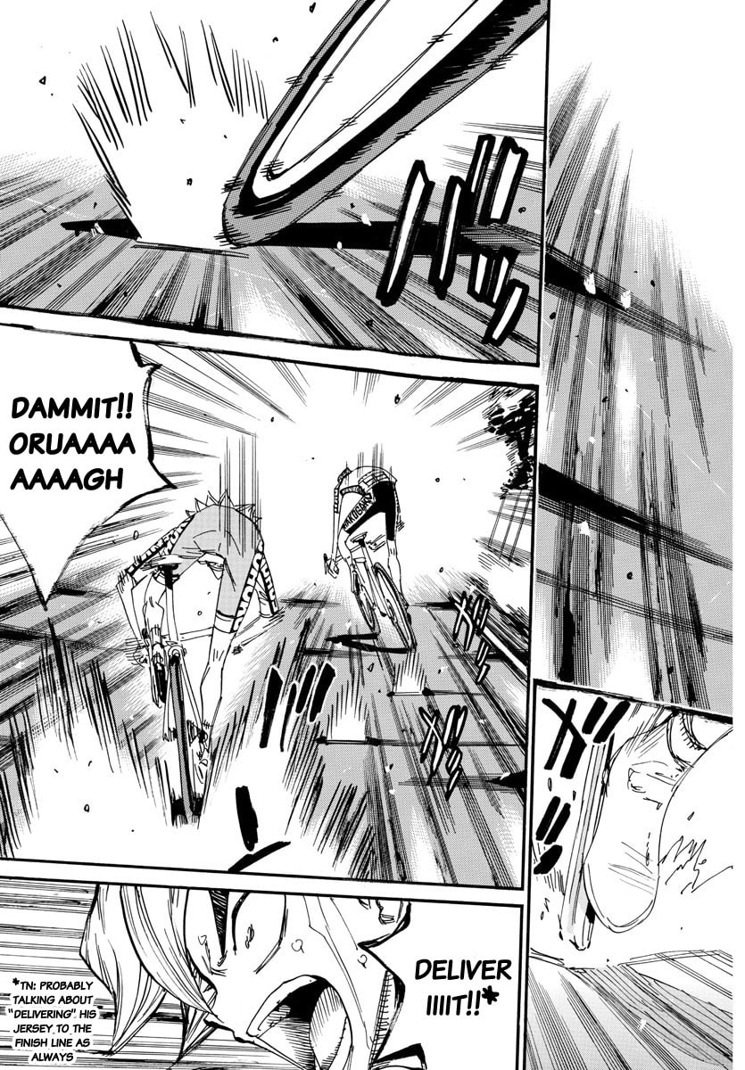 Yowamushi Pedal Chapter 620 page 16 - 