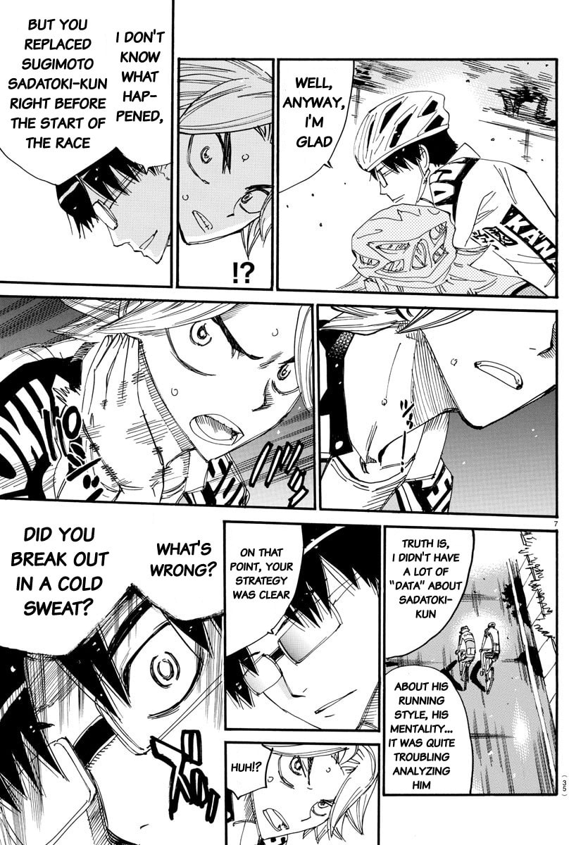 Yowamushi Pedal Chapter 620 page 8 - 