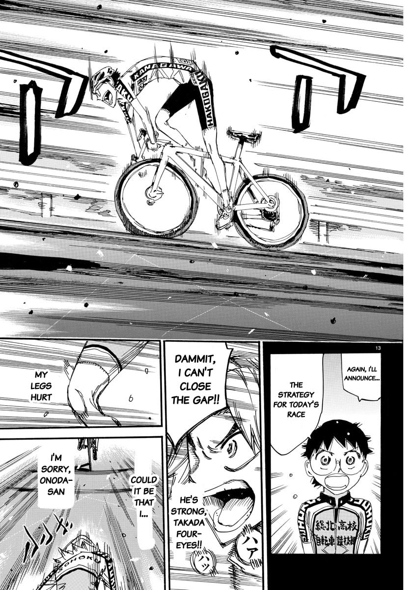 Yowamushi Pedal Chapter 621 page 13 - 