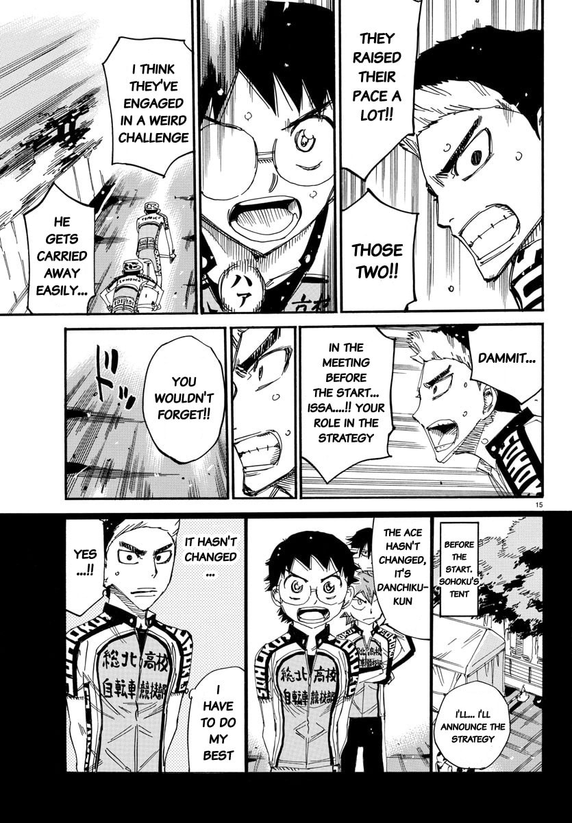 Yowamushi Pedal Chapter 621 page 15 - 