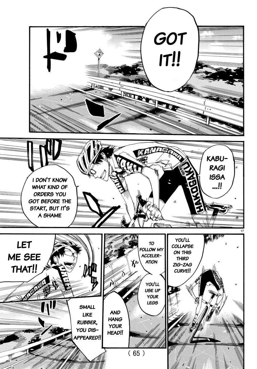 Yowamushi Pedal Chapter 621 page 17 - 