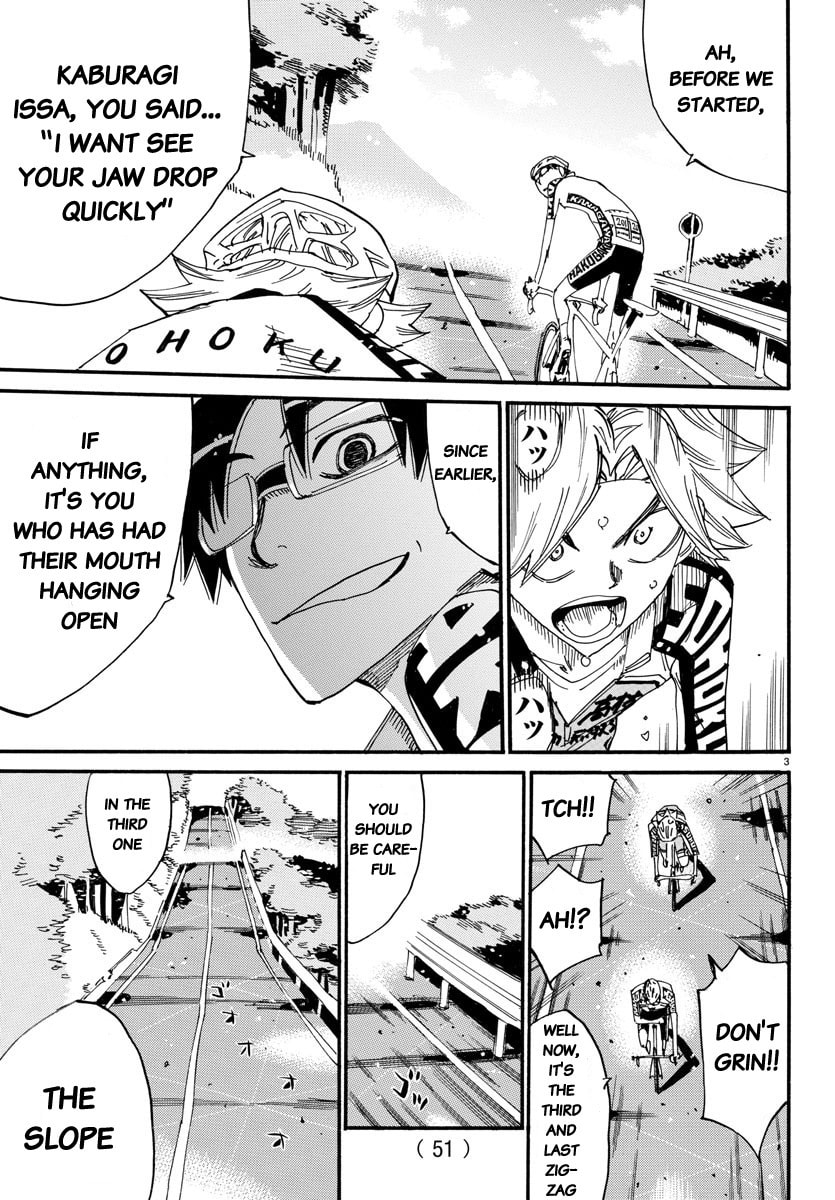 Yowamushi Pedal Chapter 621 page 3 - 