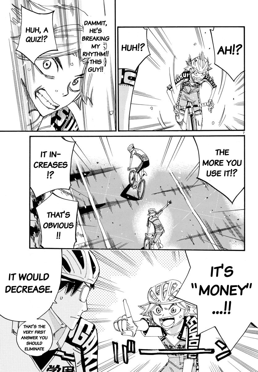 Yowamushi Pedal Chapter 621 page 7 - 