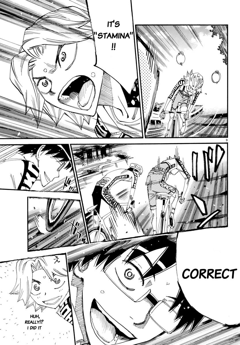 Yowamushi Pedal Chapter 621 page 9 - 