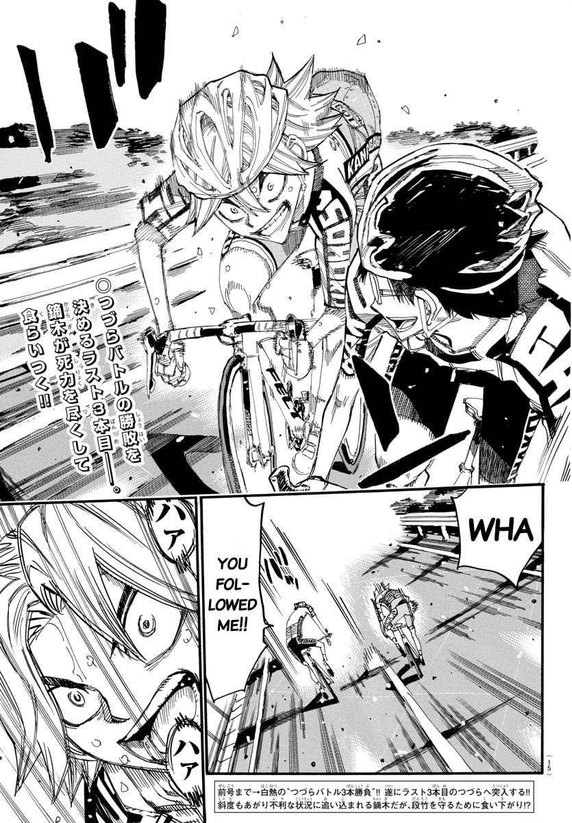 Yowamushi Pedal Chapter 622 page 3 - 