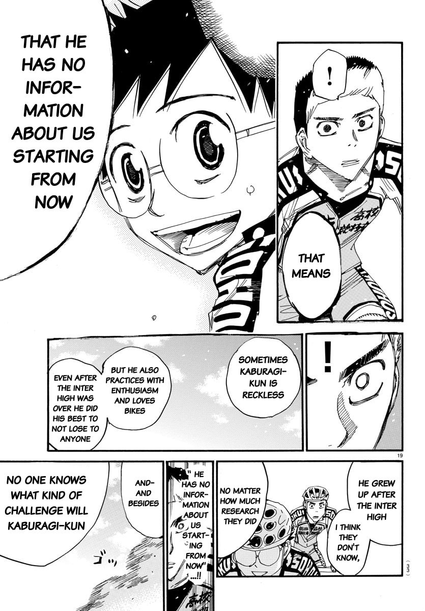 Yowamushi Pedal Chapter 622 page 21 - 