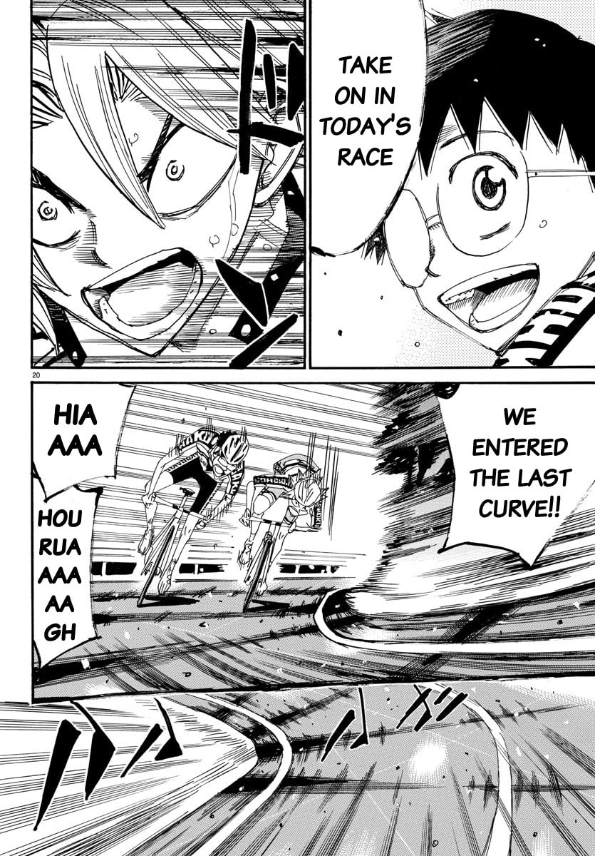 Yowamushi Pedal Chapter 622 page 22 - 