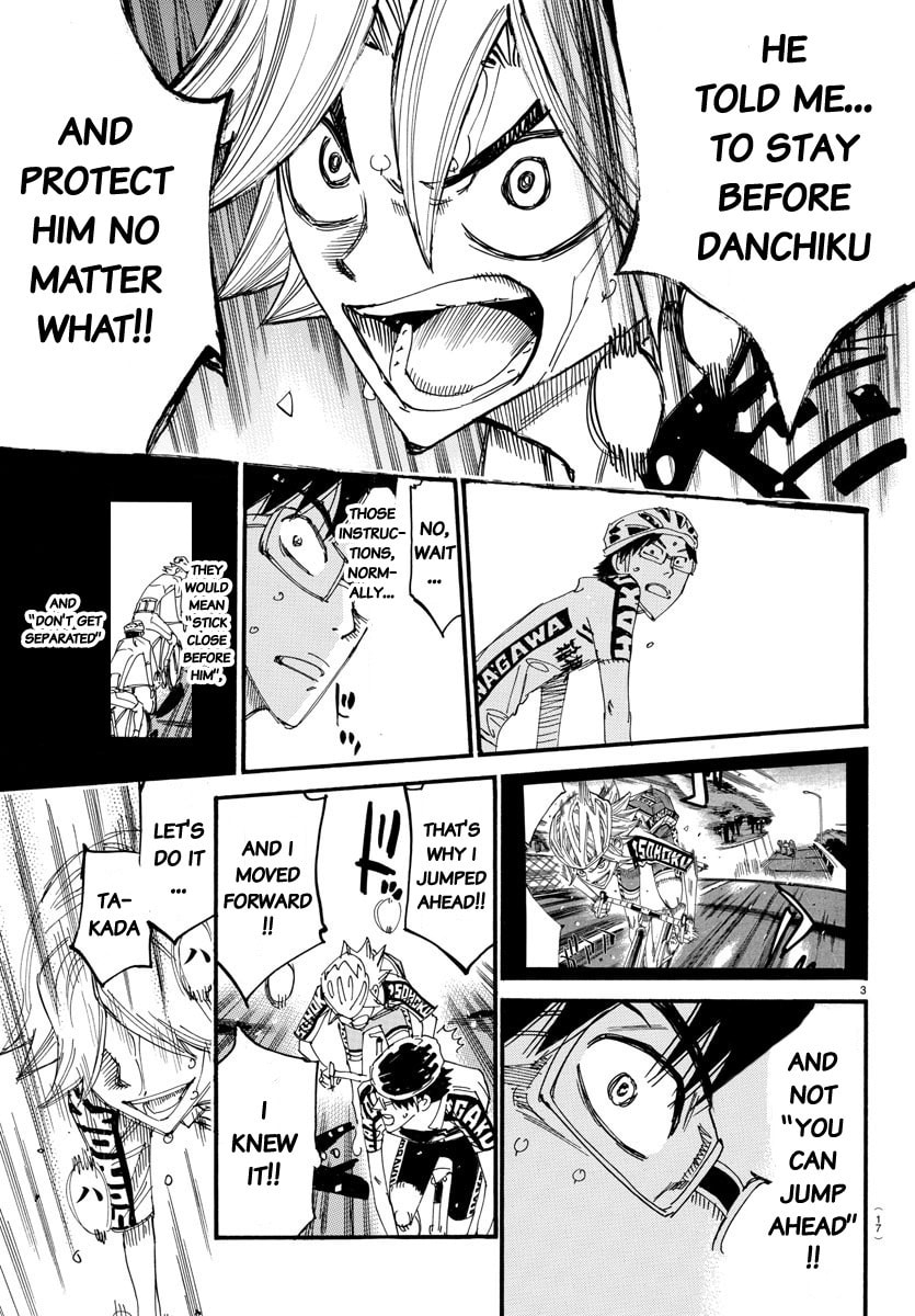 Yowamushi Pedal Chapter 622 page 5 - 