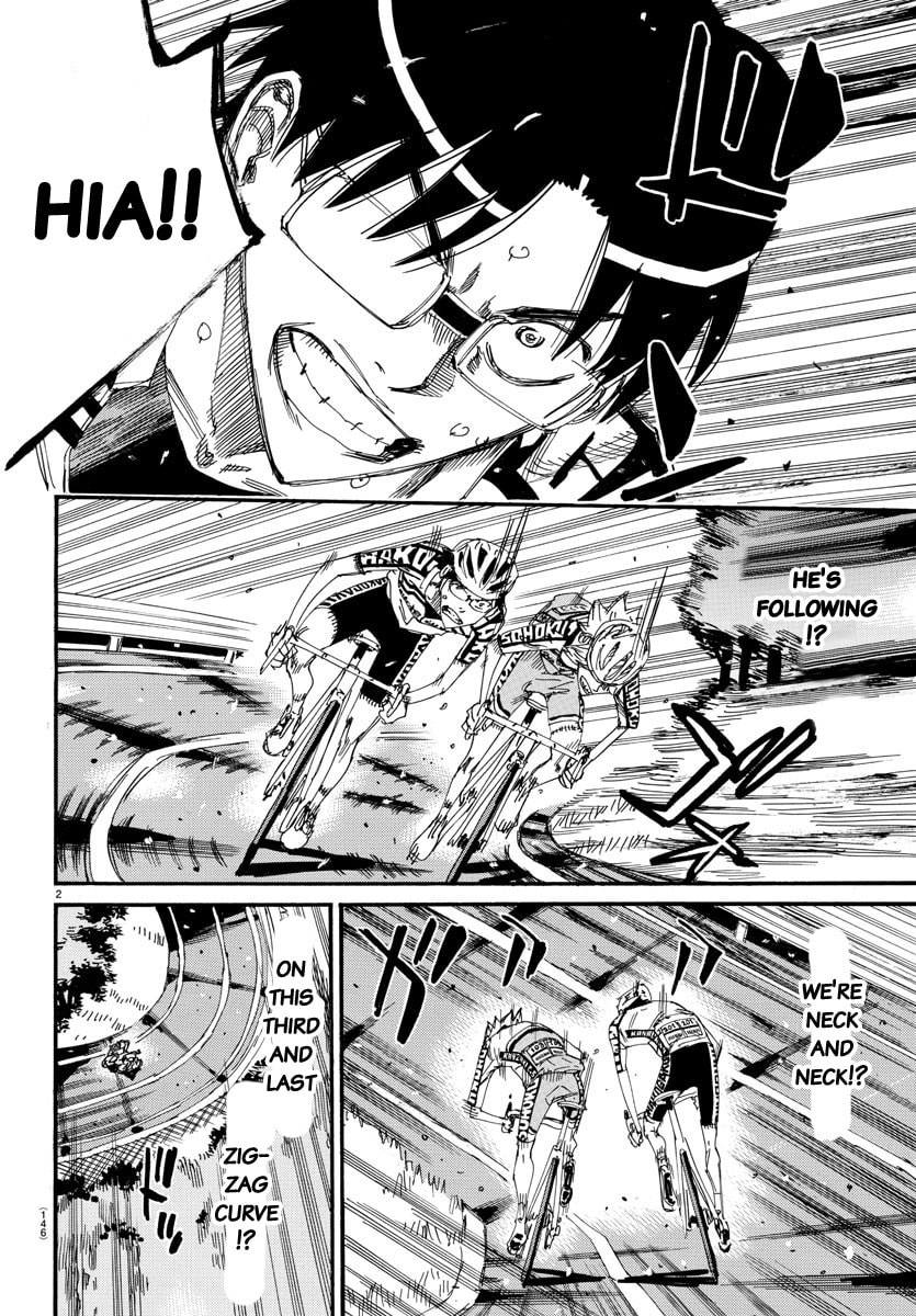 Yowamushi Pedal Chapter 623 page 2 - 