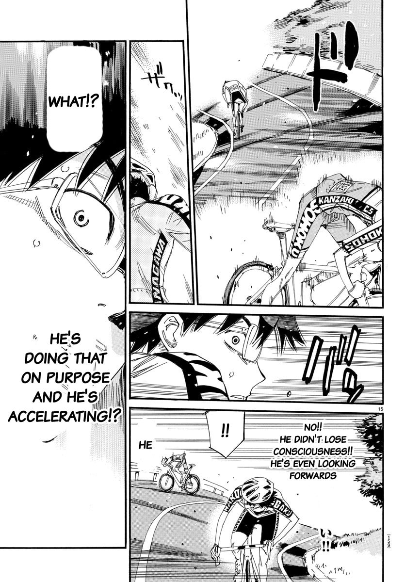 Yowamushi Pedal Chapter 623 page 15 - 