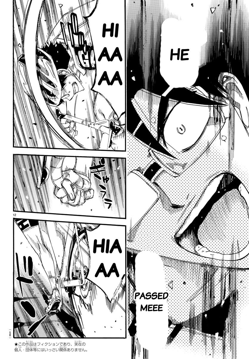 Yowamushi Pedal Chapter 624 page 12 - 