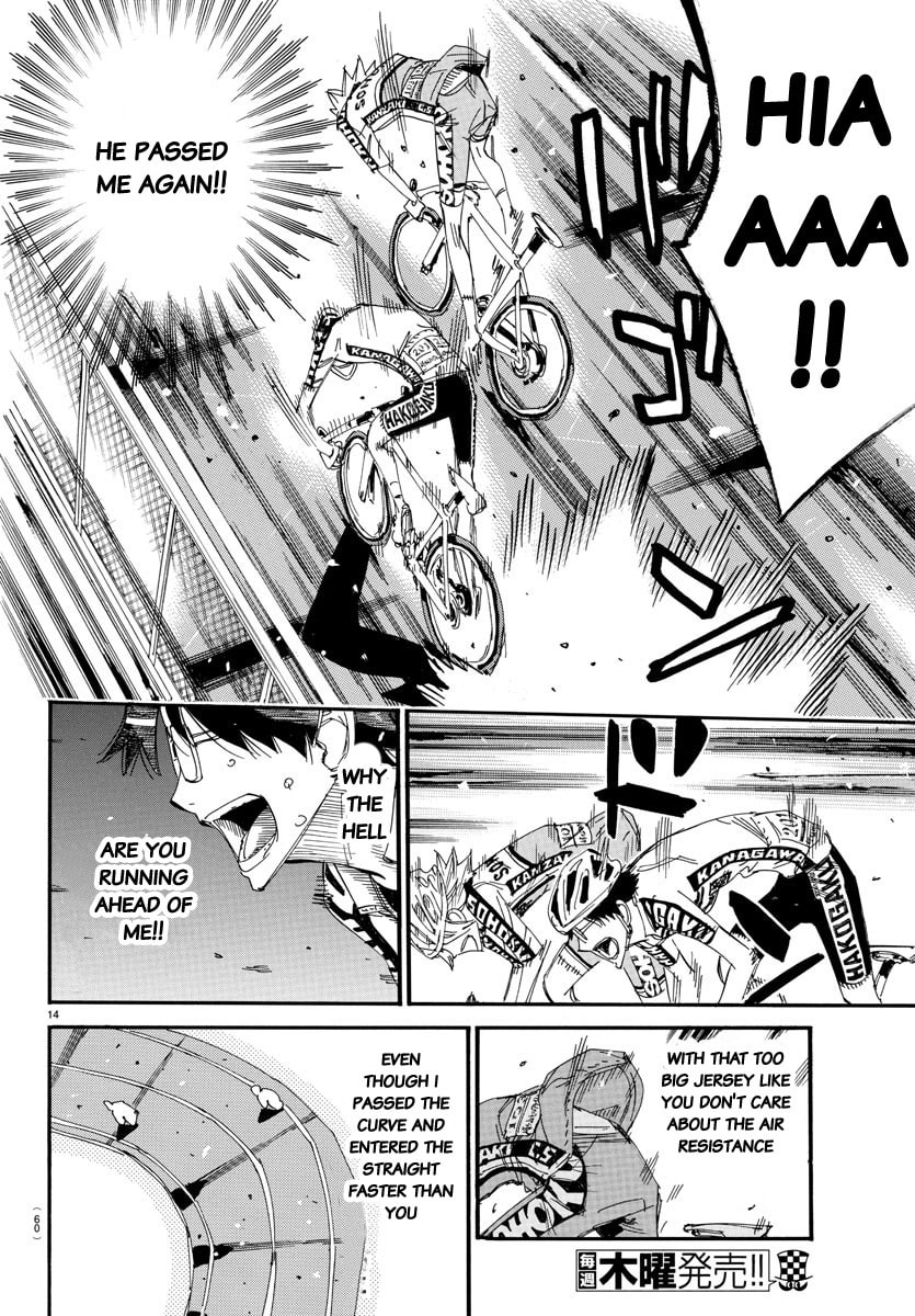 Yowamushi Pedal Chapter 624 page 14 - 