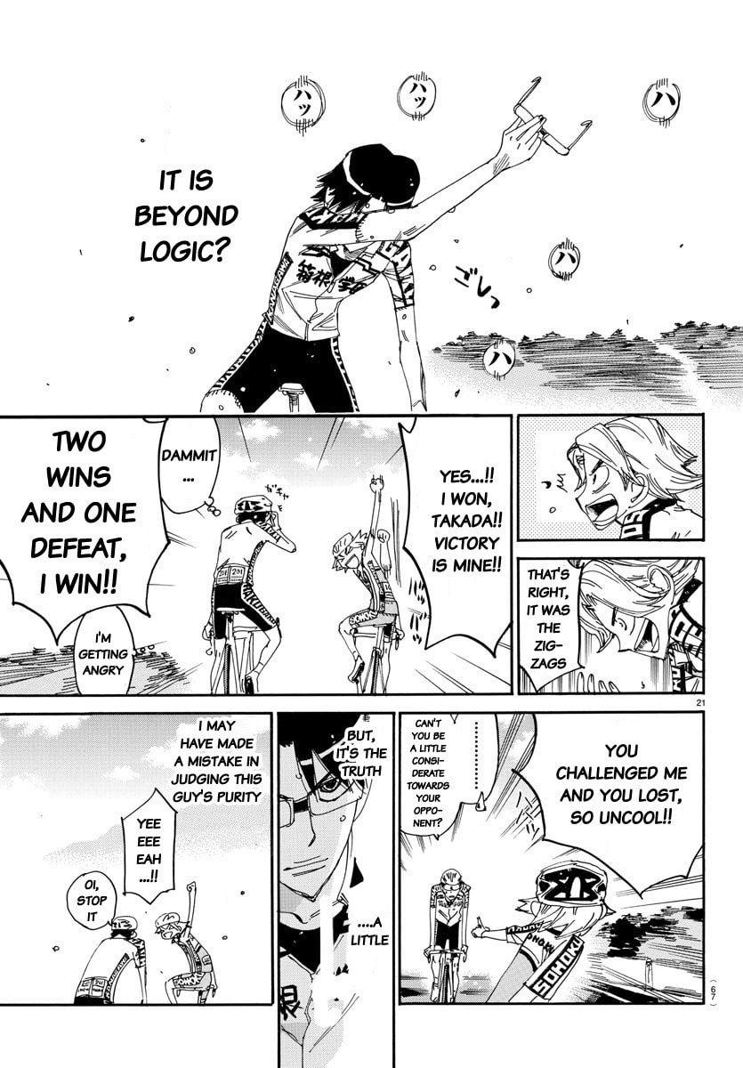 Yowamushi Pedal Chapter 624 page 21 - 