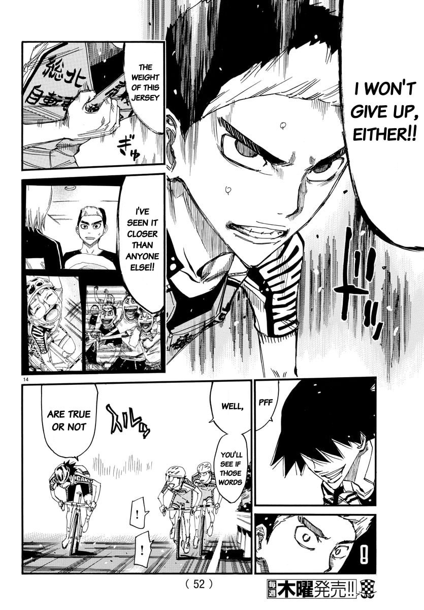 Yowamushi Pedal Chapter 626 page 14 - 