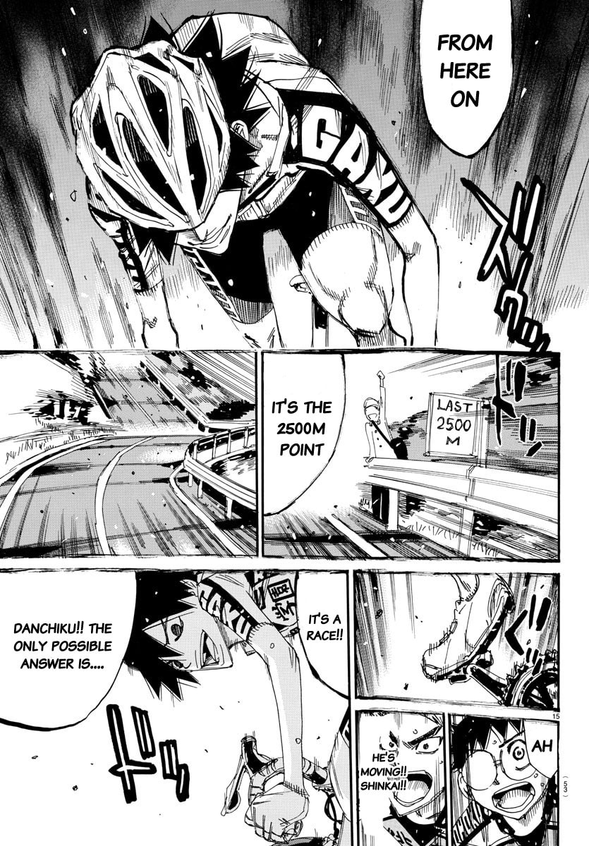 Yowamushi Pedal Chapter 626 page 15 - 