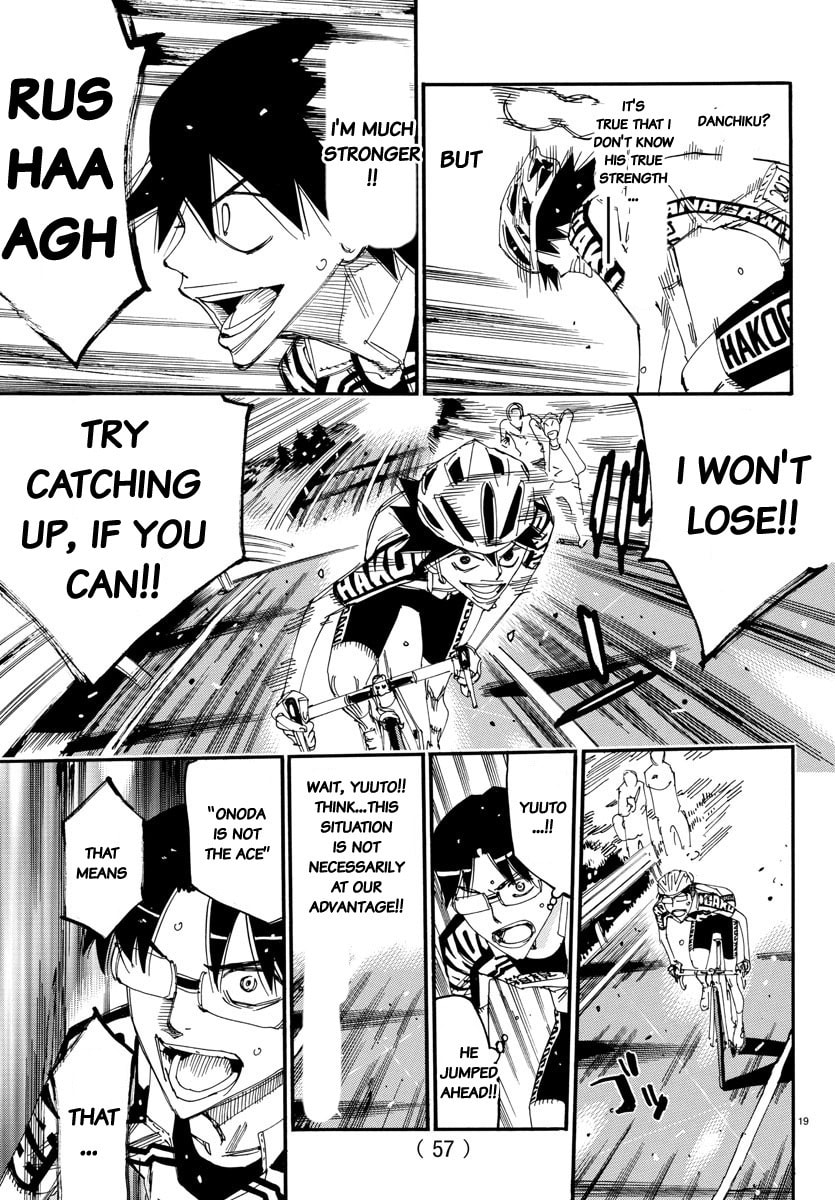 Yowamushi Pedal Chapter 626 page 19 - 