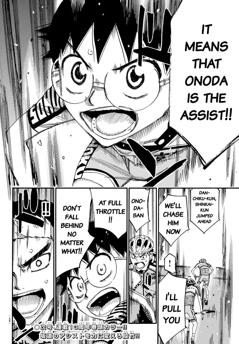 Yowamushi Pedal Chapter 626 page 20 - 