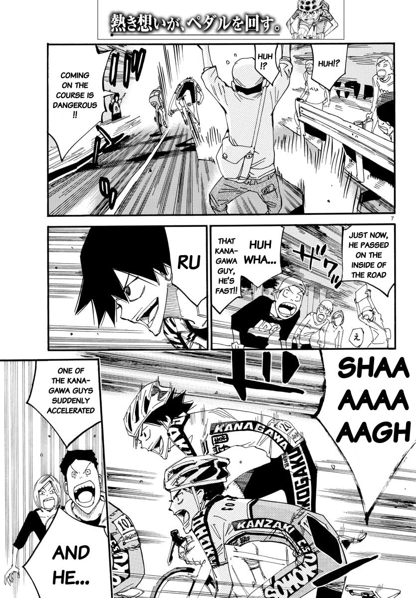 Yowamushi Pedal Chapter 626 page 7 - 