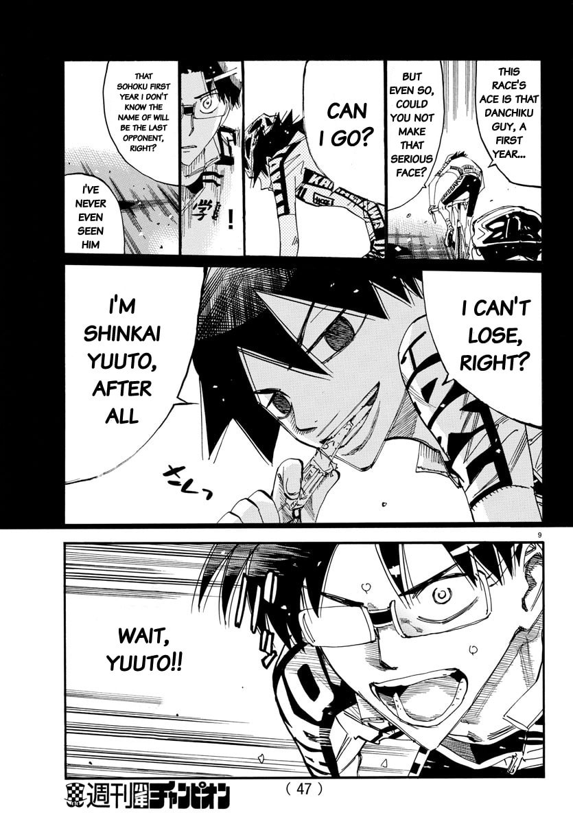 Yowamushi Pedal Chapter 626 page 9 - 