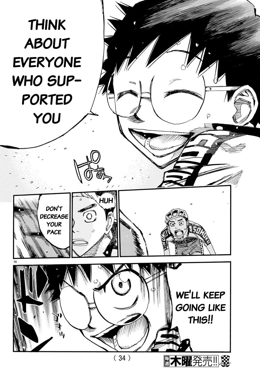 Yowamushi Pedal Chapter 627 page 17 - 