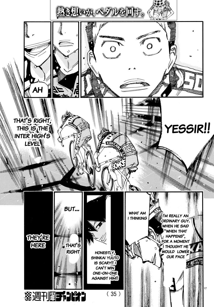 Yowamushi Pedal Chapter 627 page 18 - 