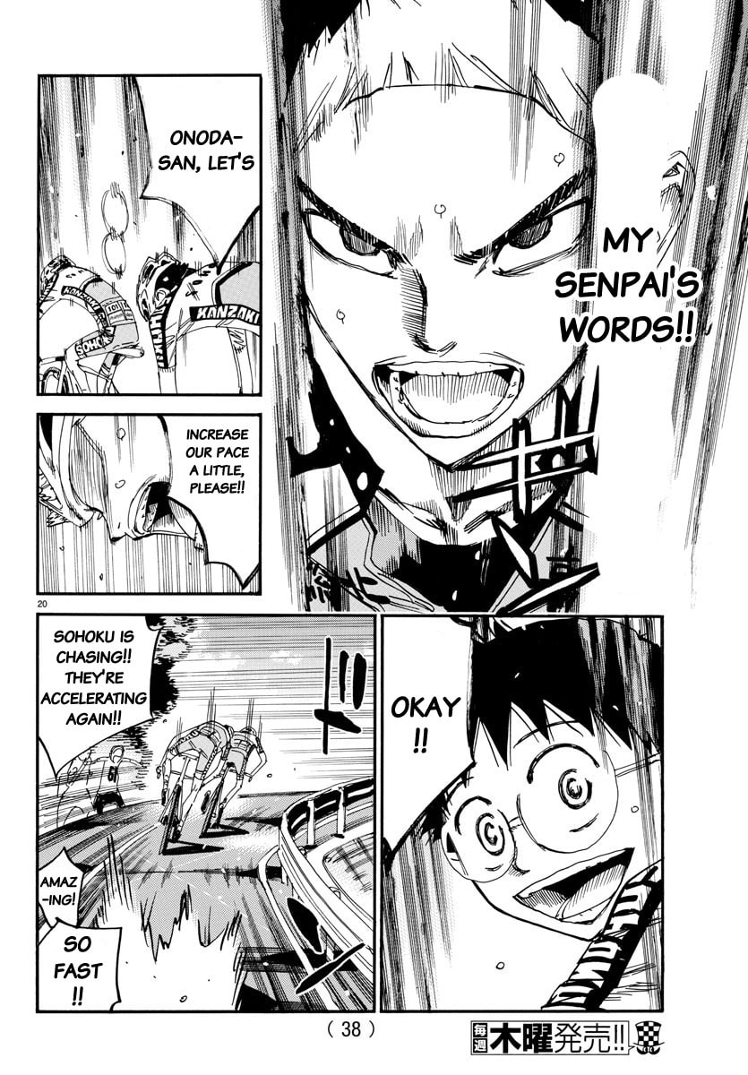 Yowamushi Pedal Chapter 627 page 21 - 