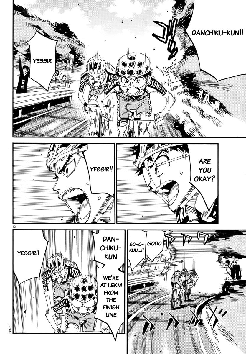 Yowamushi Pedal Chapter 628 page 12 - 