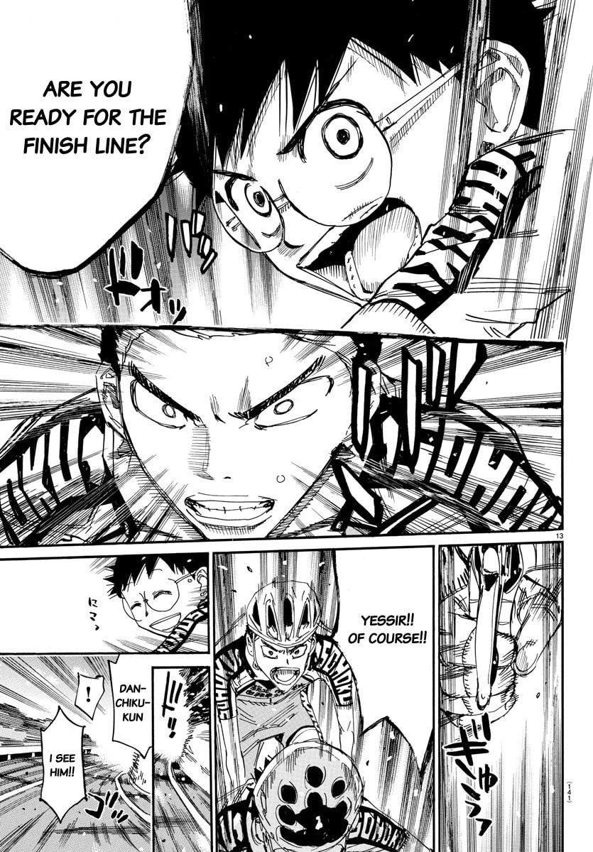 Yowamushi Pedal Chapter 628 page 13 - 