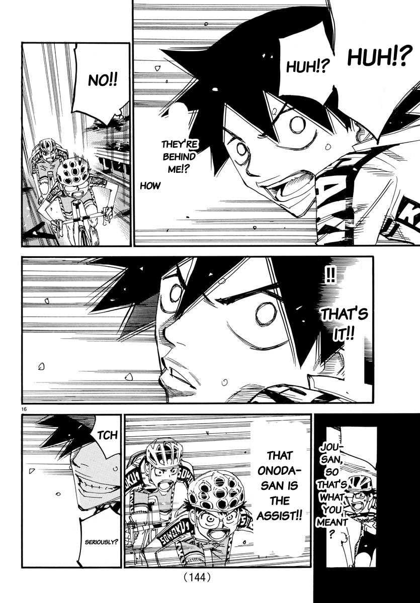 Yowamushi Pedal Chapter 628 page 16 - 