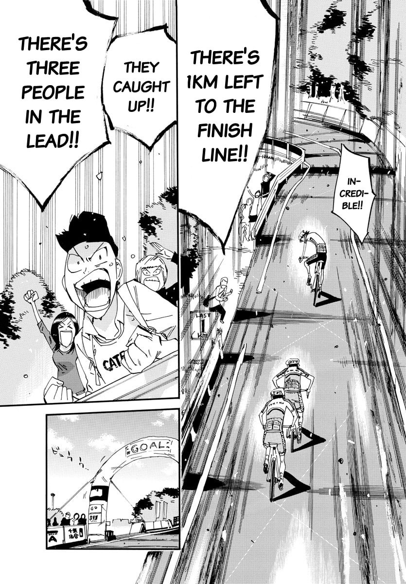 Yowamushi Pedal Chapter 628 page 17 - 