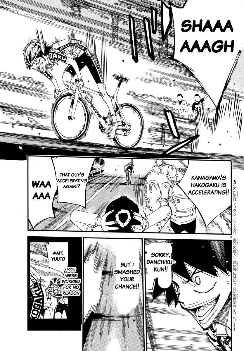 Yowamushi Pedal Chapter 628 page 5 - 