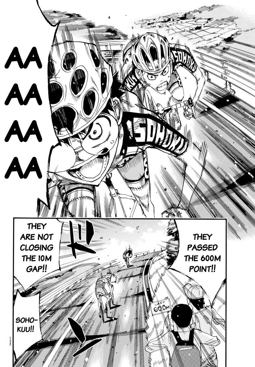 Yowamushi Pedal Chapter 629 page 14 - 