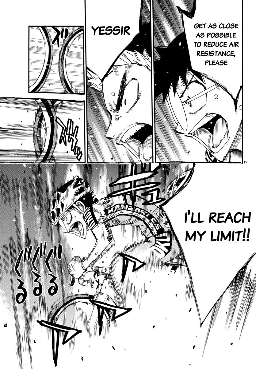 Yowamushi Pedal Chapter 629 page 15 - 