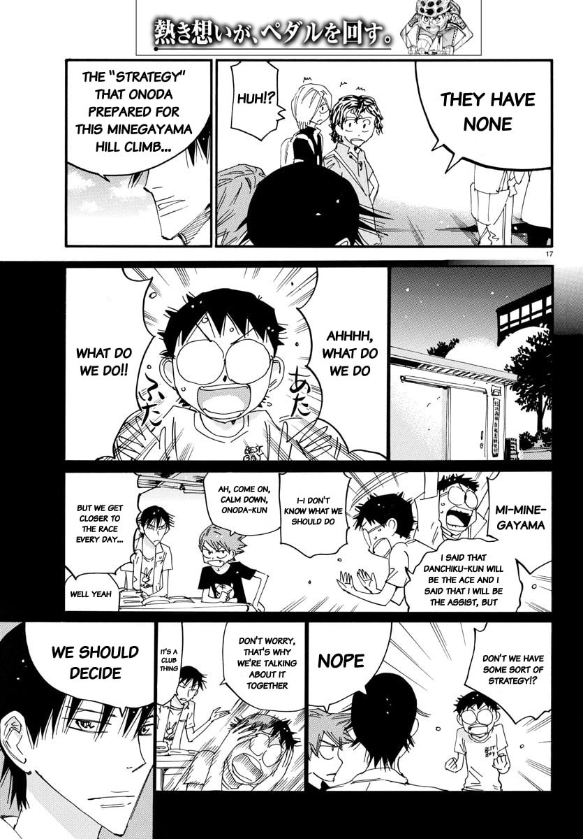 Yowamushi Pedal Chapter 629 page 17 - 