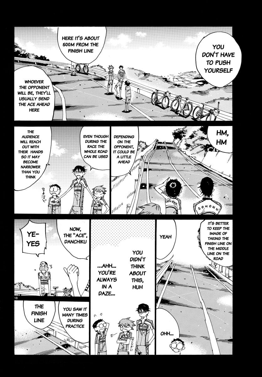 Yowamushi Pedal Chapter 629 page 18 - 