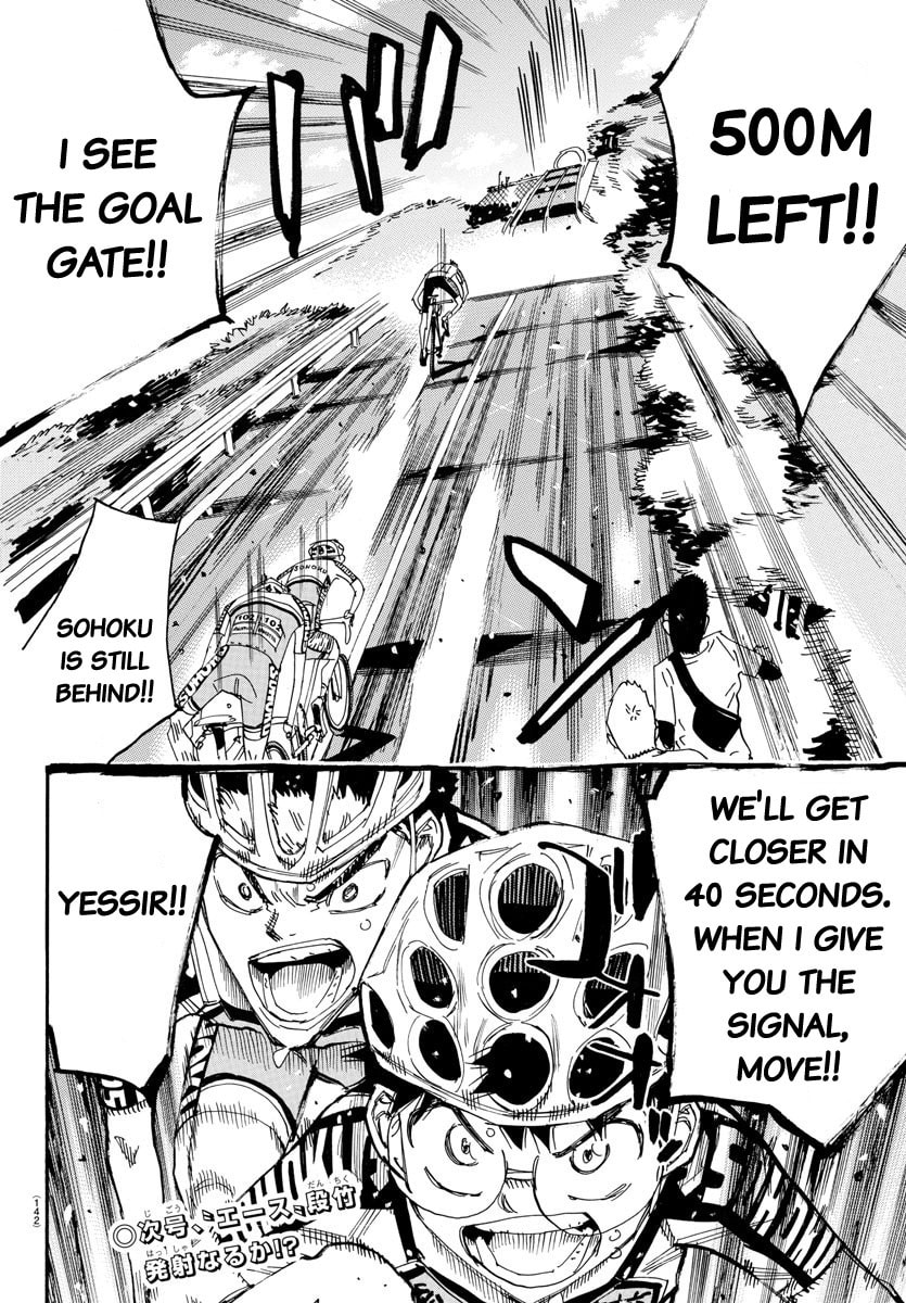 Yowamushi Pedal Chapter 629 page 22 - 