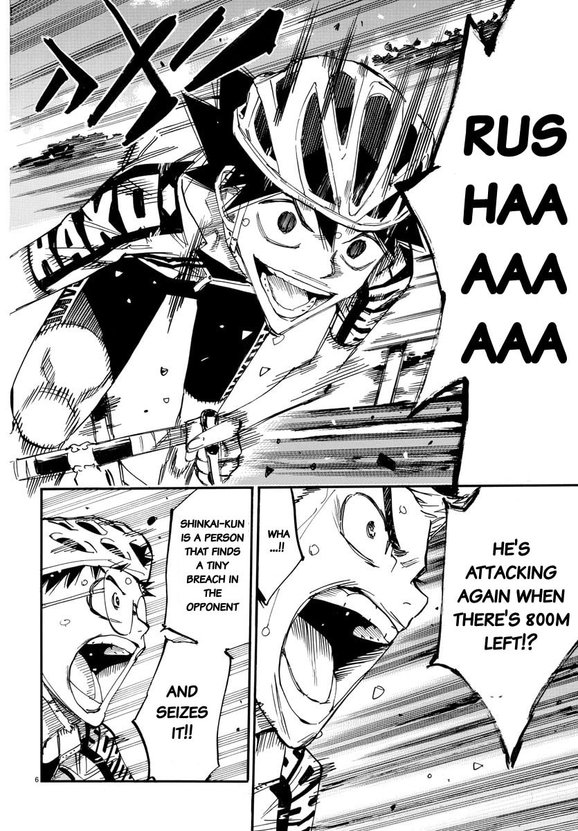Yowamushi Pedal Chapter 629 page 6 - 