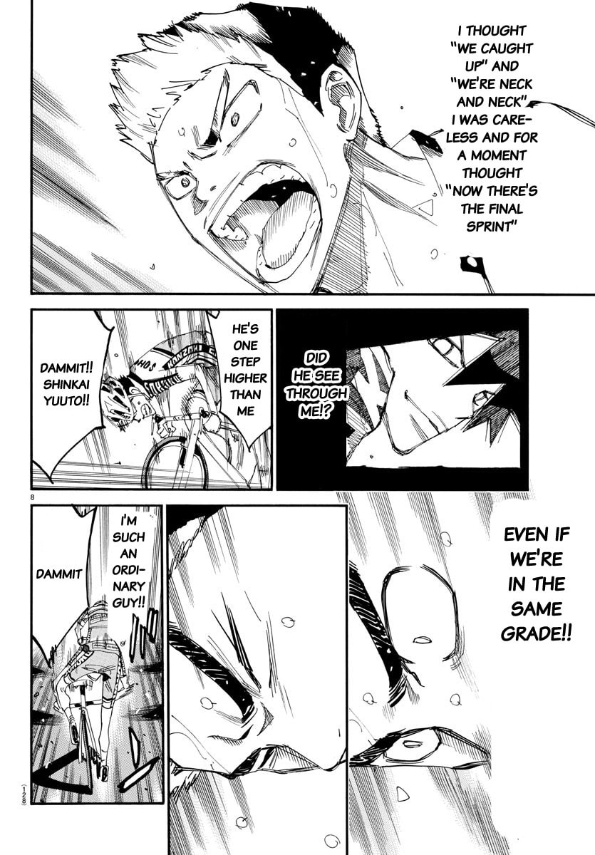 Yowamushi Pedal Chapter 629 page 8 - 