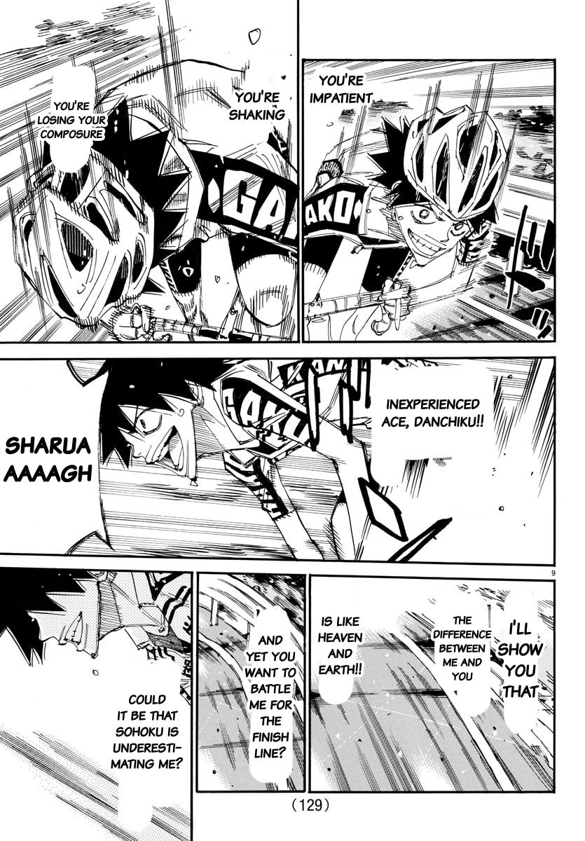 Yowamushi Pedal Chapter 629 page 9 - 