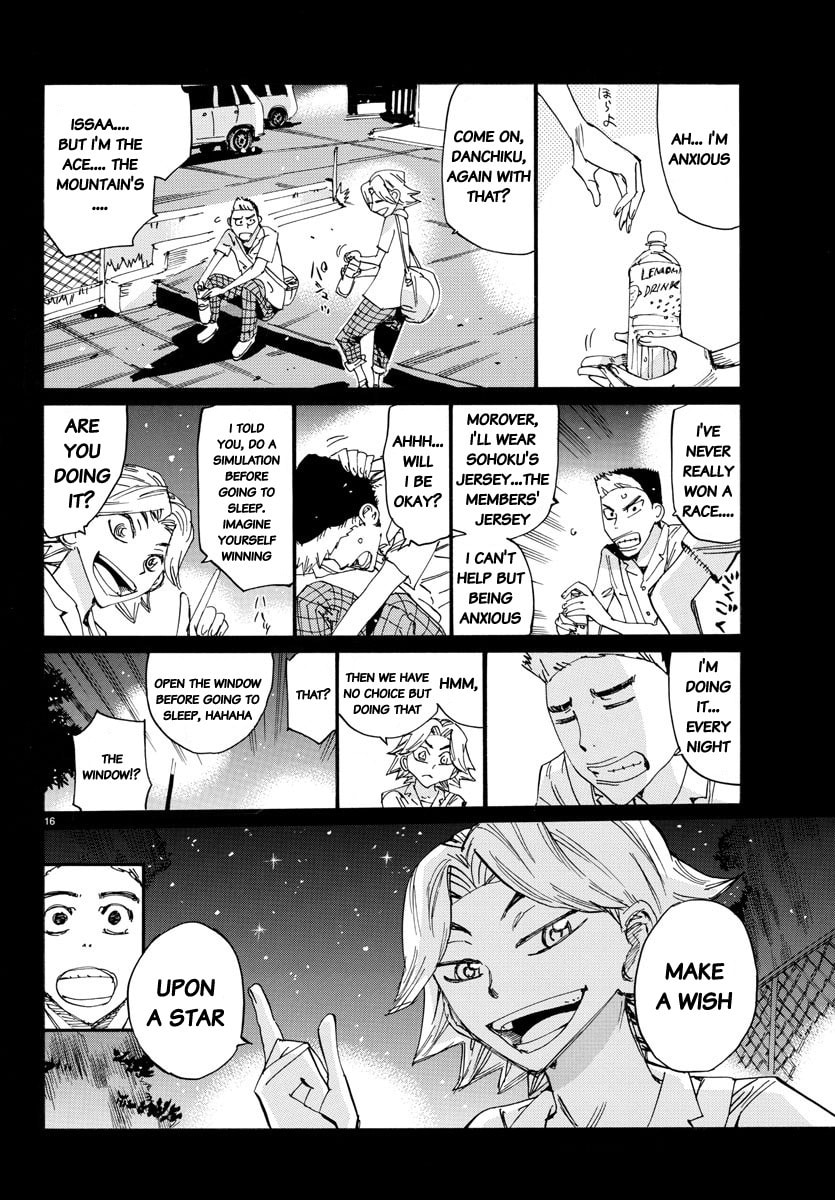 Yowamushi Pedal Chapter 632 page 16 - 